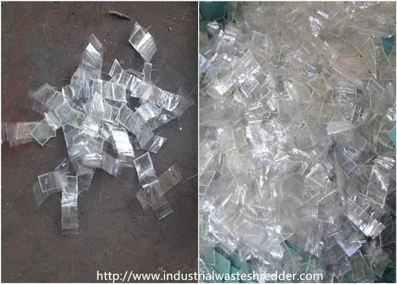 66KW PP / Glass Fiber Strips Industrial Waste Grinder