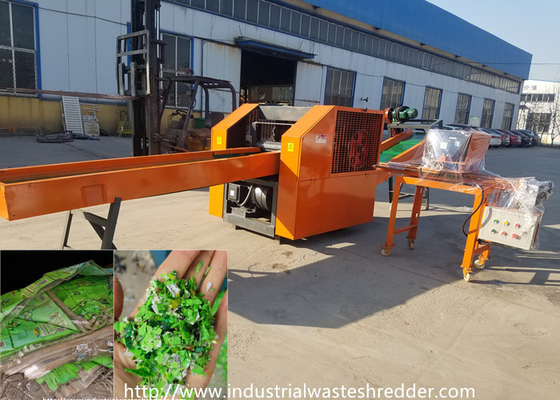 良い価格 ラベル ペーパーBoppのプラスチック不用なシュレッダー10mmカスタマイズされた容量の排出のサイズ オンライン