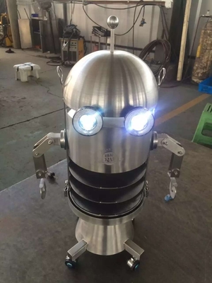 良い価格 ステンレス鋼製ピザプラネット ロボットは 客席の食卓までピザを運ぶために作られています オンライン